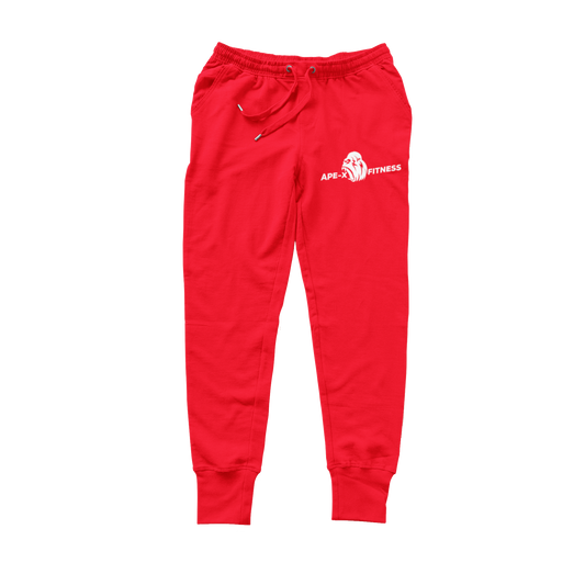 "Ape-X Fitness"Joggers "RED"